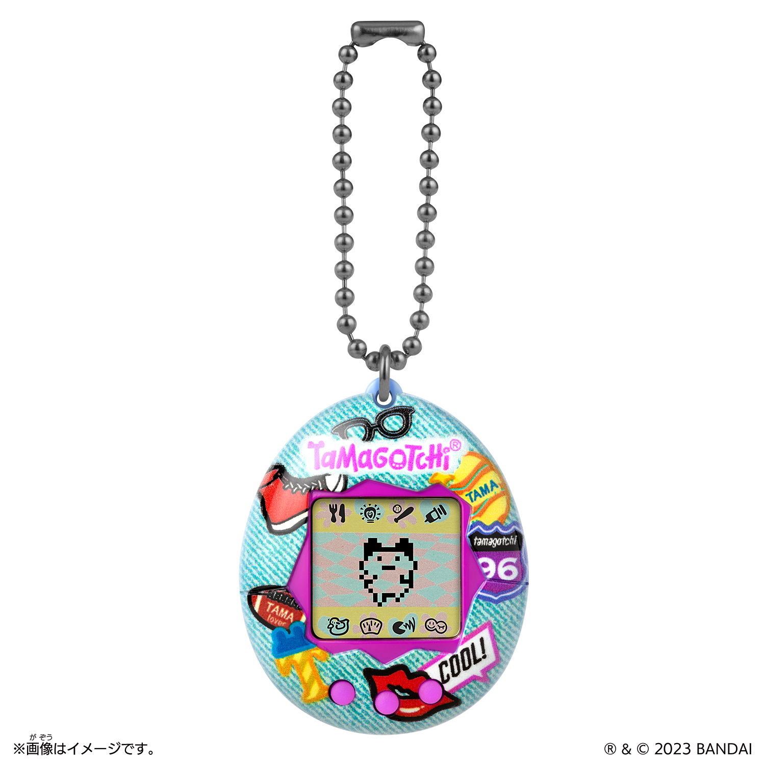 Original Tamagotchi Denim Patches